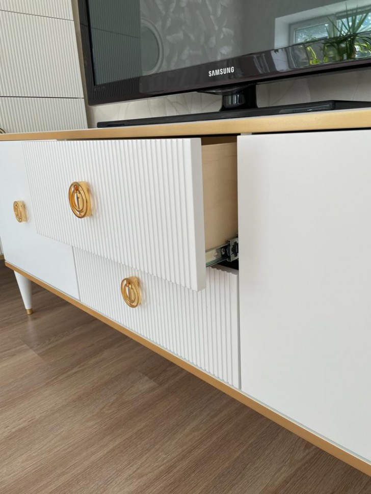 Тумба ТВ Глория 2 ящика + 2 двери Тумба ТВ Глория 2 ящика + 2 двери